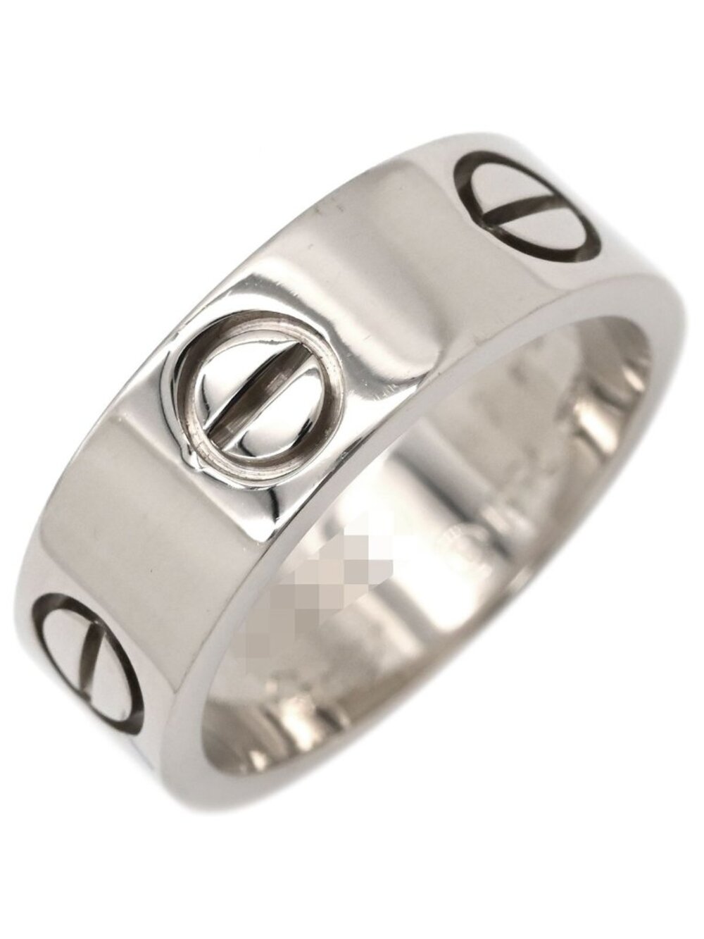 Cartier Ring Love White Gold 47 WG Classic Model